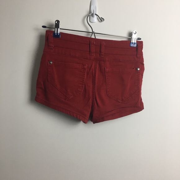 Blue Spice Short Shorts Red Juniors 1 / 2 - Picture 10 of 16
